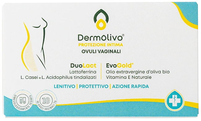 DERMOLIVO OVULI VAGINALI 10 PEZZI - Farmacia Bartoli