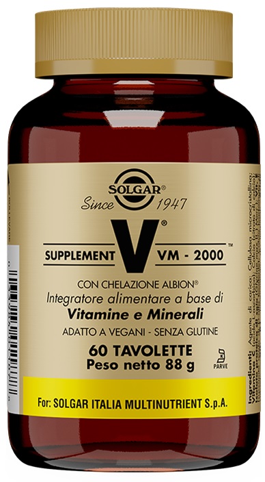 SUPPLEMENT VM 2000 60 TAVOLETTE - Farmacia Bartoli