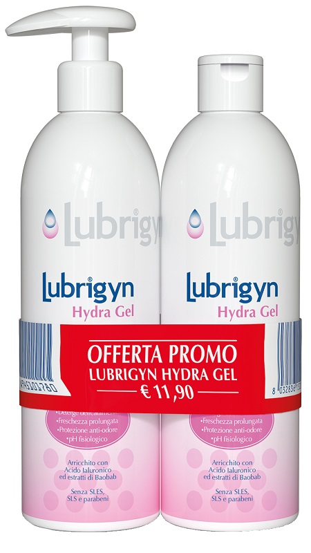 LUBRIGYN HYDRA GEL DUO 400 ML + 400 ML - Farmacia Bartoli