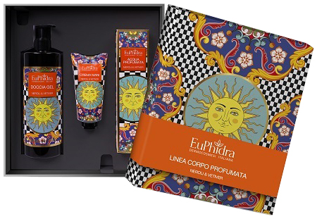 EUPHIDRA COFANETTO NEROLI & VETIVER 1 DOCCIA GEL 400 ML + 1 ACQUA PROFUMATA 125 ML + 1 CREMA MANI 50 ML - Farmacia Bartoli