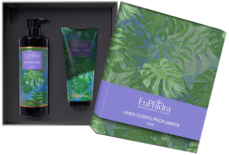 EUPHIDRA COFANETTO TIARE 1 DOCCIA GEL 400 ML + 1 CREMA CORPO 200 ML - Farmacia Bartoli
