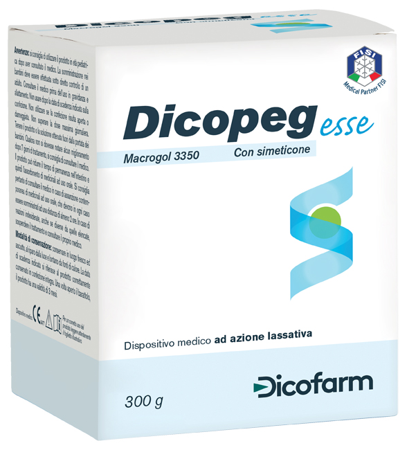 DICOPEG ESSE 300 G MACROGOL 3350 SENZA GLUTINE - Farmacia Bartoli