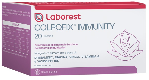 COLPOFIX IMMUNITY 20 BUSTINE SENZA GLUTINE CON EDULCORANTI - Farmacia Bartoli