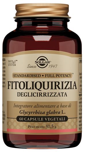 FITOLIQUIRIZIA DEGLICIRIZZATA 60 CAPSULE VEGETALI - Farmacia Bartoli