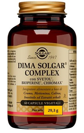 DIMA SOLGAR COMPLEX 60 CAPSULE VEGETALI - Farmacia Bartoli
