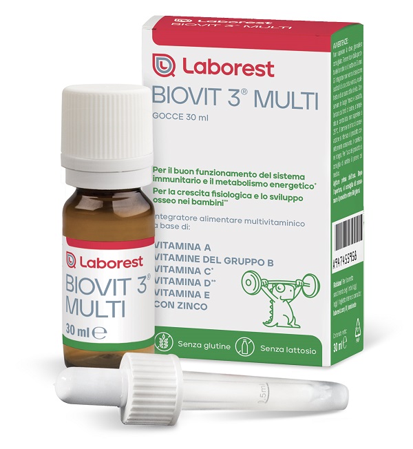 BIOVIT 3 MULTI GOCCE 30 ML - Farmacia Bartoli