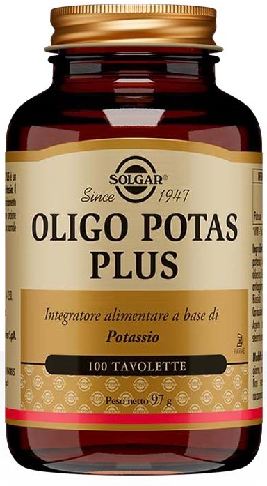 OLIGO POTAS PLUS 100 TAVOLETTE - Farmacia Bartoli