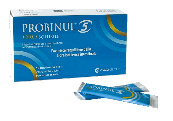 PROBINUL 5 OROSOLUBILE 12STICKPACK - Farmacia Bartoli