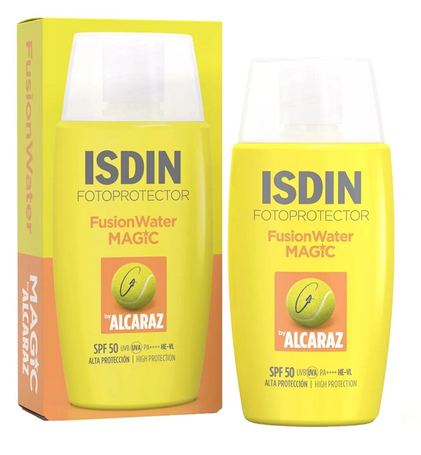FOTOPROTECTOR FUSION WATER MAGIC ALCARAZ SPF50 50 ML - Farmacia Bartoli