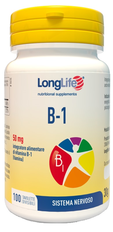LONGLIFE B1 100 TAVOLETTE DIVISIBILI - Farmacia Bartoli