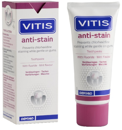 VITIS ANTISTAIN DENTIFRICIO 50 ML - Farmacia Bartoli