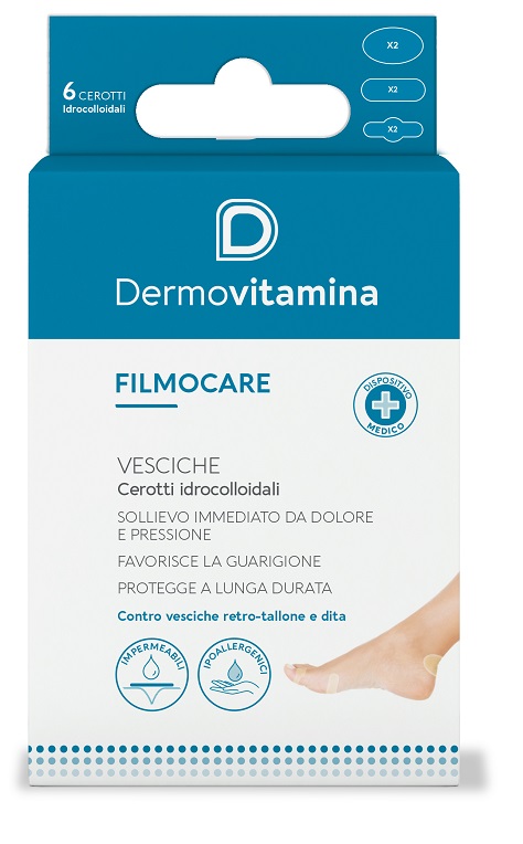 CEROTTO VESCICHE DERMOVITAMINA FILMOCARE 6 PEZZI - Farmacia Bartoli