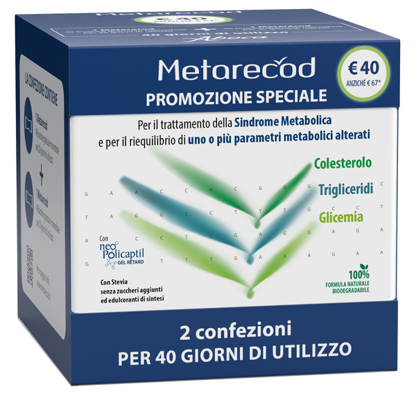 METARECOD 40 BUSTINE GRANULARI DA 2,5 G 2 PEZZI - Farmacia Bartoli