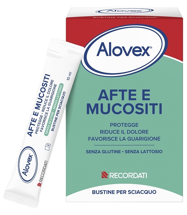 ALOVEX AFTE E MUCOSITI 20 BUSTINE DA 10 ML - Farmacia Bartoli