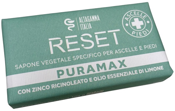 PURAMAX RESET SAPONE VEGETALE ASCELLE E PIEDI 100 G - Farmacia Bartoli