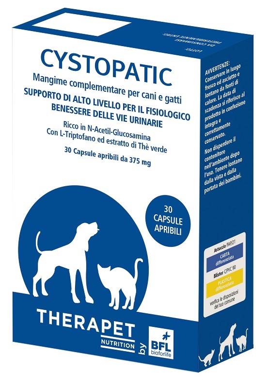 CYSTOPATIC THERAPET 30 CAPSULE - Farmacia Bartoli