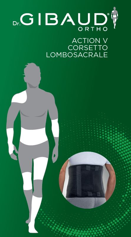 CORSETTO LOMBOSACRALE GIBAUD ORTHO ACTION V 2 - Farmacia Bartoli