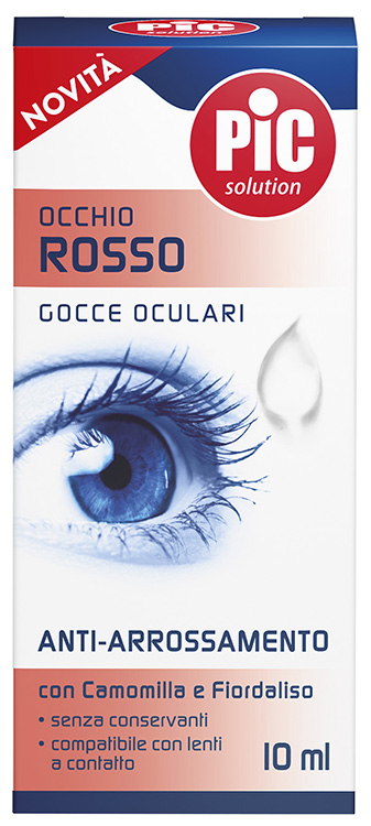 PIC GOCCE OCULARI OCCHIO ROSSO 10 ML - Farmacia Bartoli