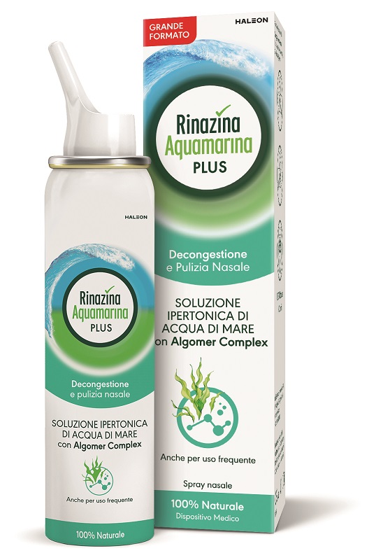 RINAZINA AQUAMARINA PLUS 125 ML - Farmacia Bartoli