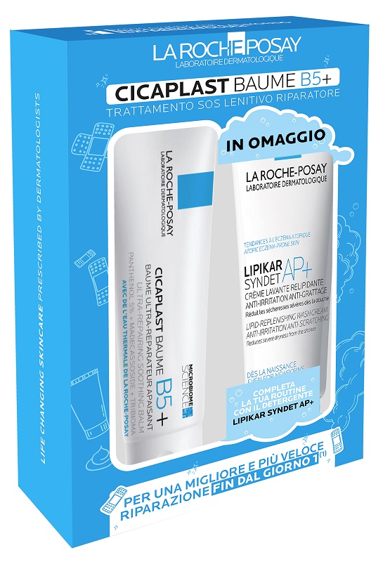 CICAPLAST BAUME B5+ 100 ML + SYNDET 100 ML - Farmacia Bartoli