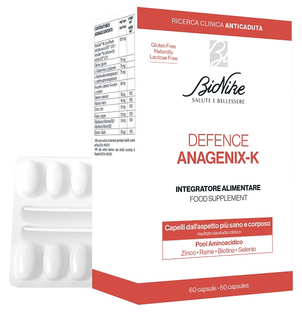 DEFENCE ANAGENIX K INTEGRATORE ALIMENTARE 60 CAPSULE - Farmacia Bartoli