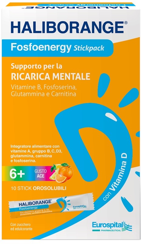HALIBORANGE FOSFOENERGY 10 STICK OROSOLUBILI 15,2 G - Farmacia Bartoli