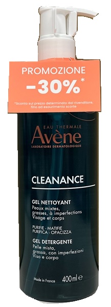 AVENE CLEANANCE GEL DETERGENTE 400 ML PREZZO SPECIALE - Farmacia Bartoli