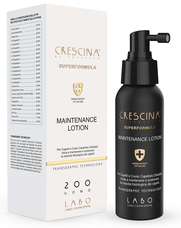 CRESCINA RI-CRESCITA 200 MAINTENANCE LOTION UOMO 100 ML - Farmacia Bartoli