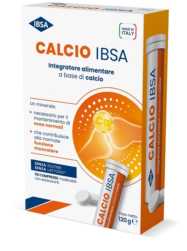 CALCIO IBSA 60 COMPRESSE - Farmacia Bartoli