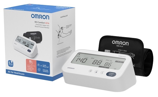 SFIGMOMANOMETRO DA BRACCIO OMRON M3 COMFORT AFIB - Farmacia Bartoli