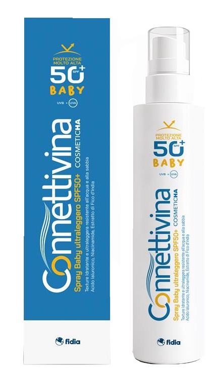 CONNETTIVINA SPRAY BABY ULTRALEGGERO SPF50+ 180 ML - Farmacia Bartoli