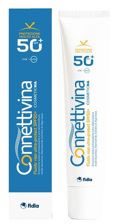 CONNETTIVINA FLUIDO VISO ULTRA PROTECT SPF50+ 50 ML - Farmacia Bartoli