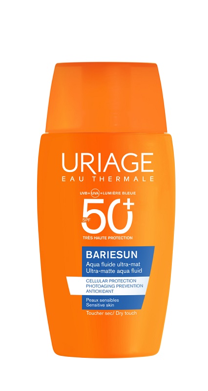 URIAGE EAU THERMALE BARIESUN SPF50+ AQUA FLUIDE ULTRA MAT 50 ML - Farmacia Bartoli