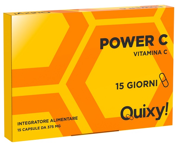 QUIXY FARMACIA POWER C- VITAMINA C 15 CAPSULE - Farmacia Bartoli