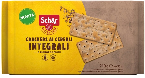 SCHAR CRACKERS CEREALI INTEGRALI 6 PEZZI DA 35 G - Farmacia Bartoli