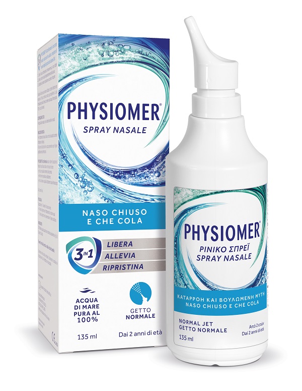 SPRAY NASALE PHYSIOMER GETTO NORMALE 135 ML - Farmacia Bartoli