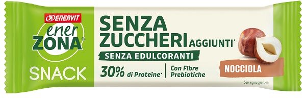 ENERZONA SNACK NOCCIOLE CIOCCOLATO LATTE 33 G - Farmacia Bartoli
