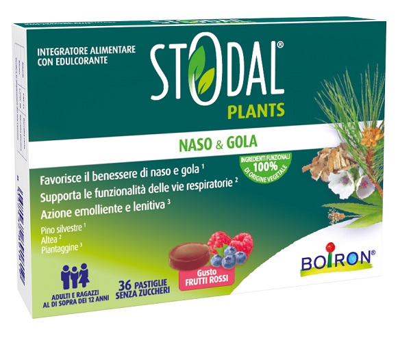 STODAL PLANTS FRUTTI ROSSI 36 PASTIGLIE SENZA GLUTINE NATURALMENTE PRIVO DI LATTOSIO - Farmacia Bartoli