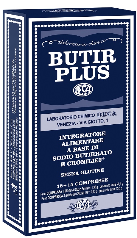 BUTIR PLUS 15 + 15 COMPRESSE SENZA GLUTINE - Farmacia Bartoli