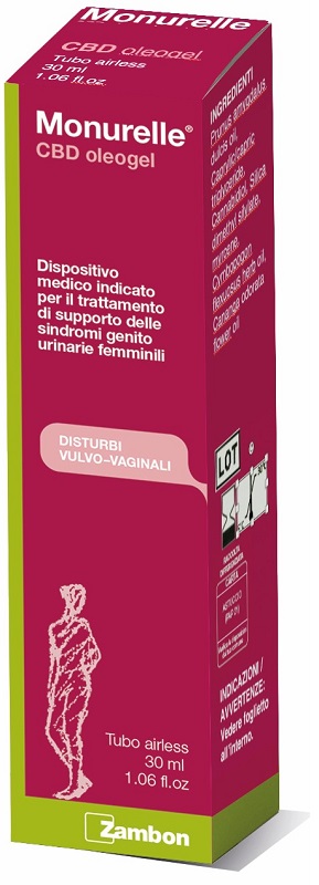 MONURELLE CBD OLEOGEL 30 ML - Farmacia Bartoli