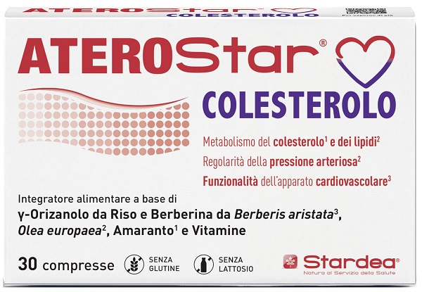 ATEROSTAR COLESTEROLO 30 COMPRESSE - Farmacia Bartoli