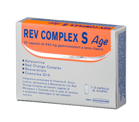 REV COMPLEX S AGE 20 CAPSULE - Farmacia Bartoli