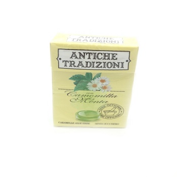 ANTICHE TRADIZIONI CARAMELLE SENZA ZUCCHERO CAMOMILLA - Farmacia Bartoli
