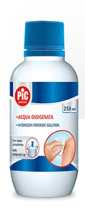 PIC SOLUTION ACQUA OSSIGENATA 10 VOLUMI PEROSSIDO DI IDROGENO 3% 250 ML - Farmacia Bartoli