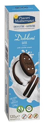 PIACERI MEDITERRANEI DOBLONI DARK 120 G - Farmacia Bartoli