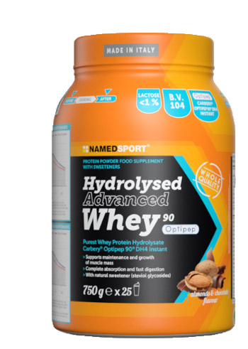 HYDROLYSED ADVANCED WHEY CHOCO ALMOND 750 G - Farmacia Bartoli