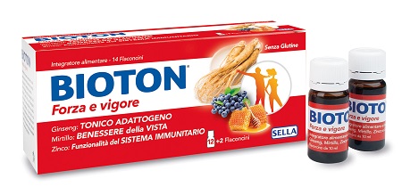 BIOTON GINSENG FORZA VIG 14 FLACONCINI - Farmacia Bartoli