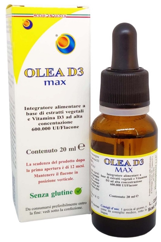 OLEA D3 MAX GOCCE 20 ML - Farmacia Bartoli