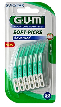GUM SOFTPICKS ADVANCE SCOVOLINO LARGE GOMMA 30 PEZZI - Farmacia Bartoli