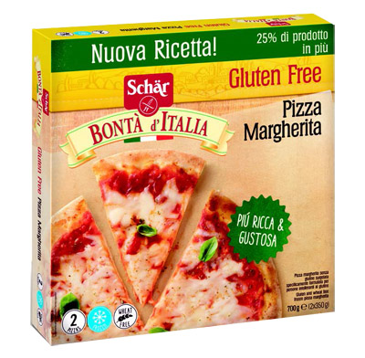 SCHAR SURGELATI PIZZA MARGHERITA BONTA' D'ITALIA 2 X 350 G - Farmacia Bartoli